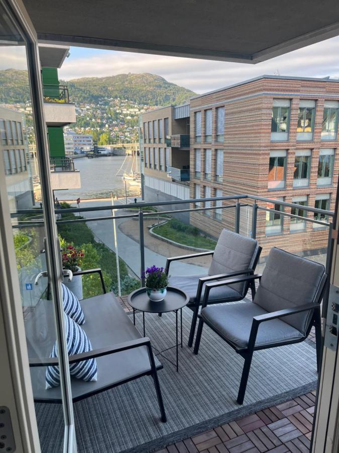 Modern Apartment - Amazing Terrace And Fjord View, Close To City Center Bergen Ngoại thất bức ảnh