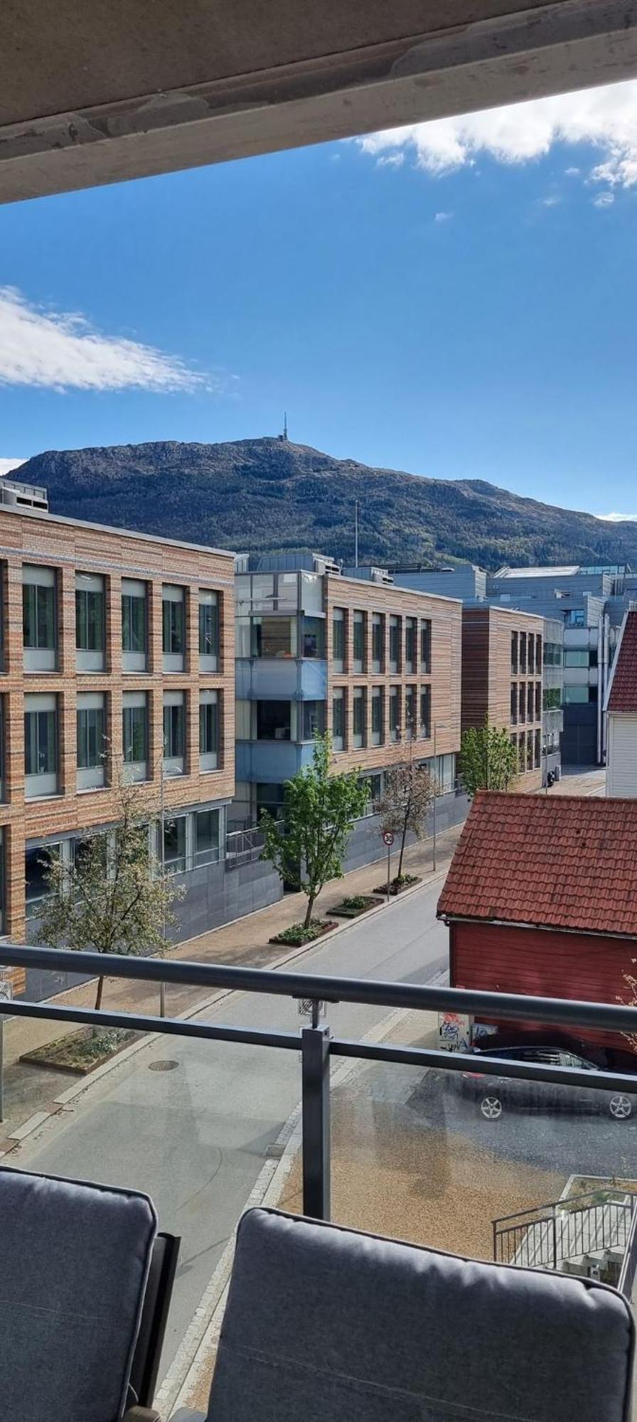Modern Apartment - Amazing Terrace And Fjord View, Close To City Center Bergen Ngoại thất bức ảnh